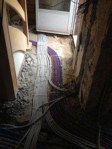 Elektriciteitswerken woning Jecon Heist-op-den-Berg
