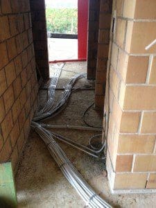 Elektriciteitswerken nieuwbouwwoning Jecon Heist-op-den-Berg
